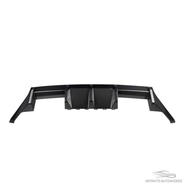 IAW Carbon BMW G87 M2 MP Style Diffuser - Dry Carbon Fiber
