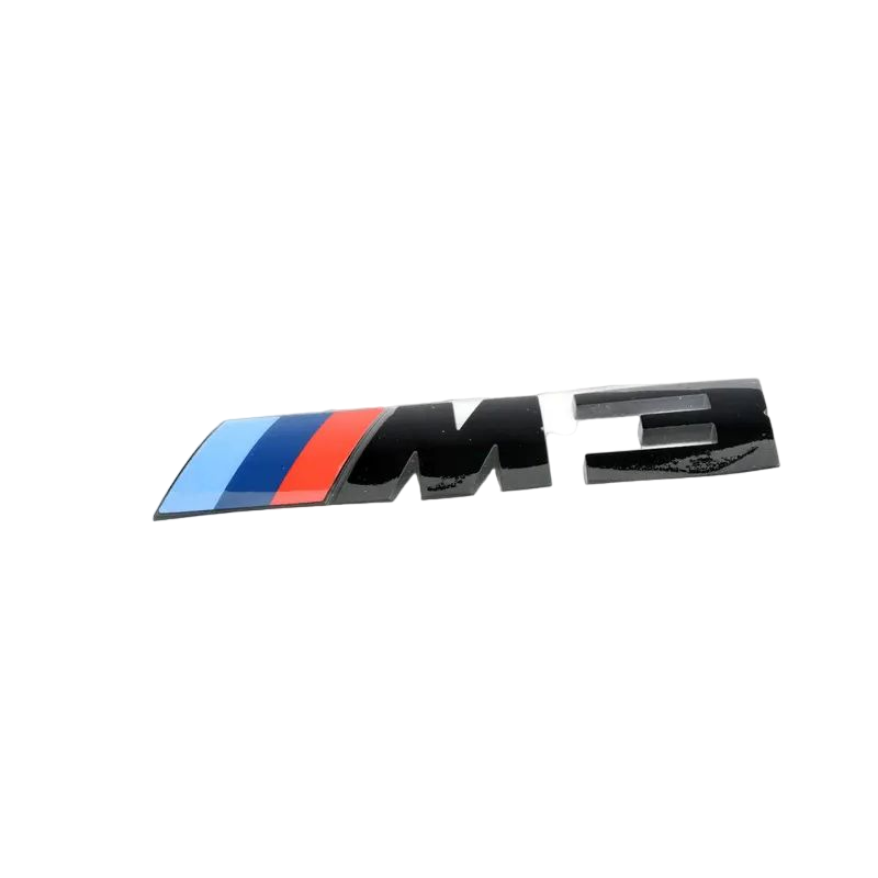 Genuine OEM BMW M3 Rear Badge - Gloss Black - Infinite Autowerks