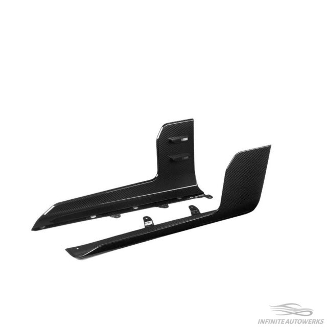 IAW Carbon BMW G87 M2 MP Style Side Skirts - Dry Carbon Fiber