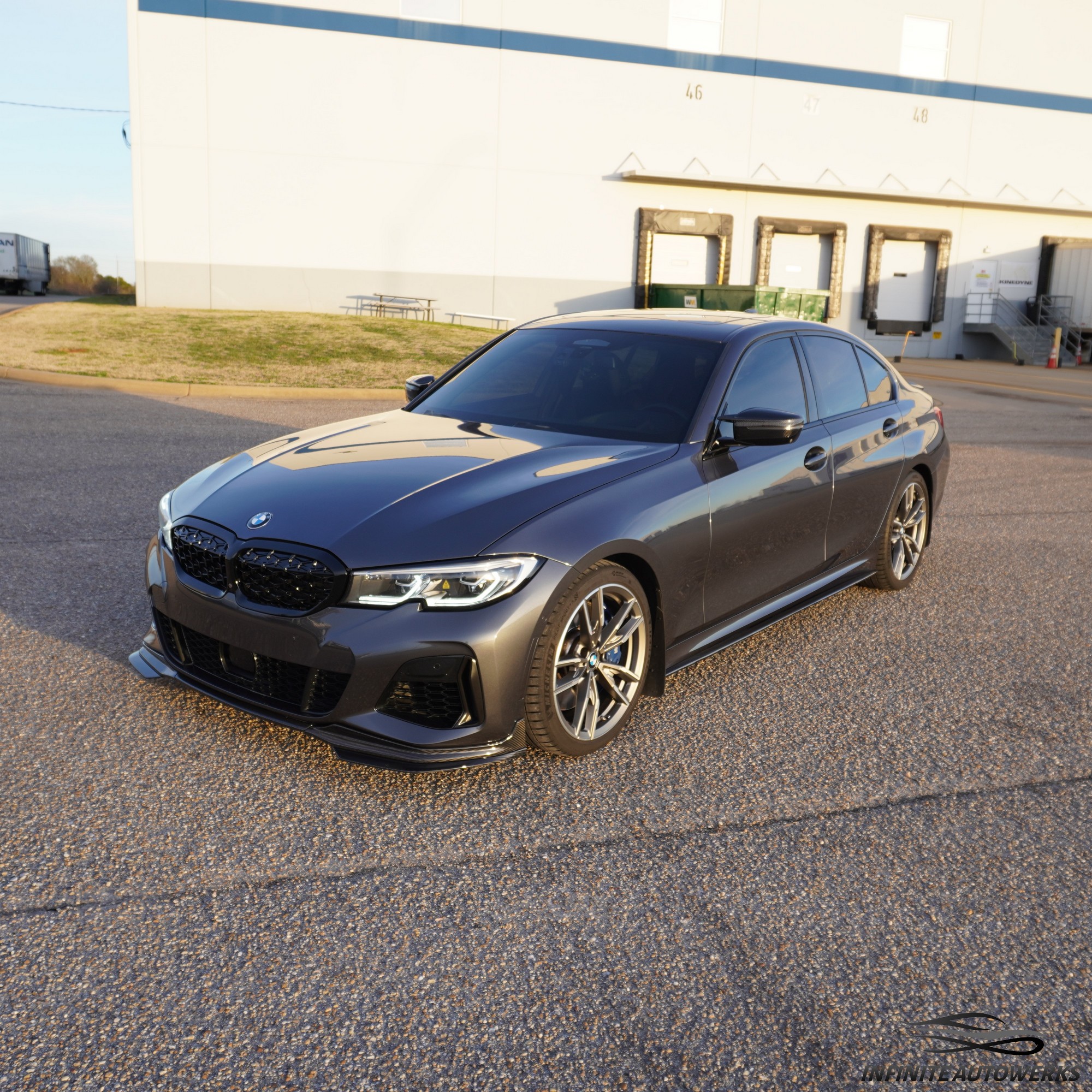 Carbon Fiber Trunk Spoiler Wing For 2019-2025 BMW G20 3 Series (330i, M340i) – MP Style, Self-Adhesive