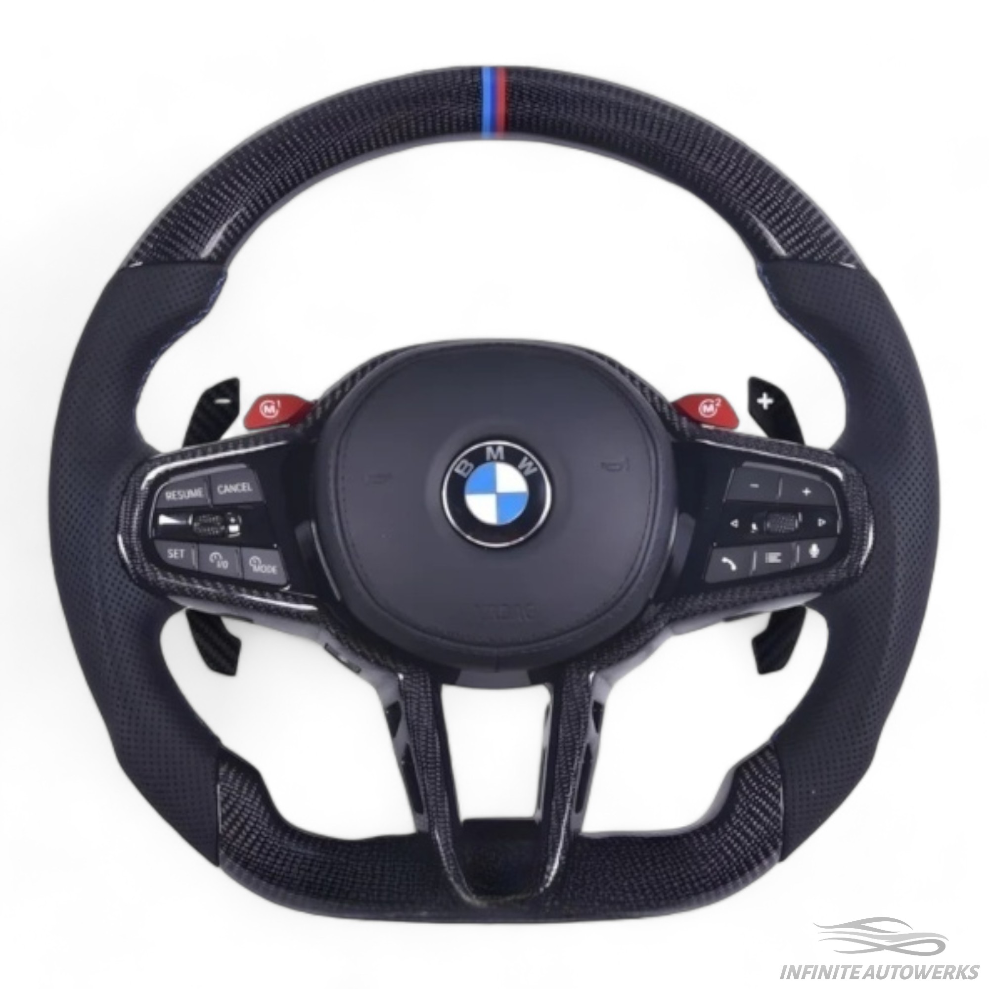 IAW Carbon BMW G Series LCI 2025+ Flat Bottom Steering Wheel - Infinite ...