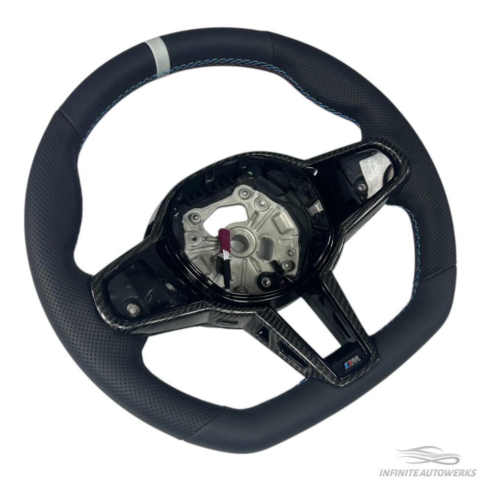 BMW G Series LCI 2025+ M Performance Flat Bottom Steering Wheel ...