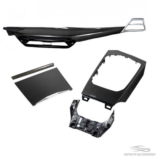 IAW Carbon - BMW G2X G8X LCI 2 Gloss Carbon Fiber Interior Trim Kit (Full Replacement)