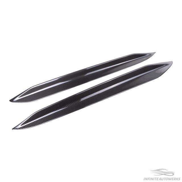 IAW Carbon – BMW G06 LCI MP Style Rear Window Inserts – Dry Carbon Fiber