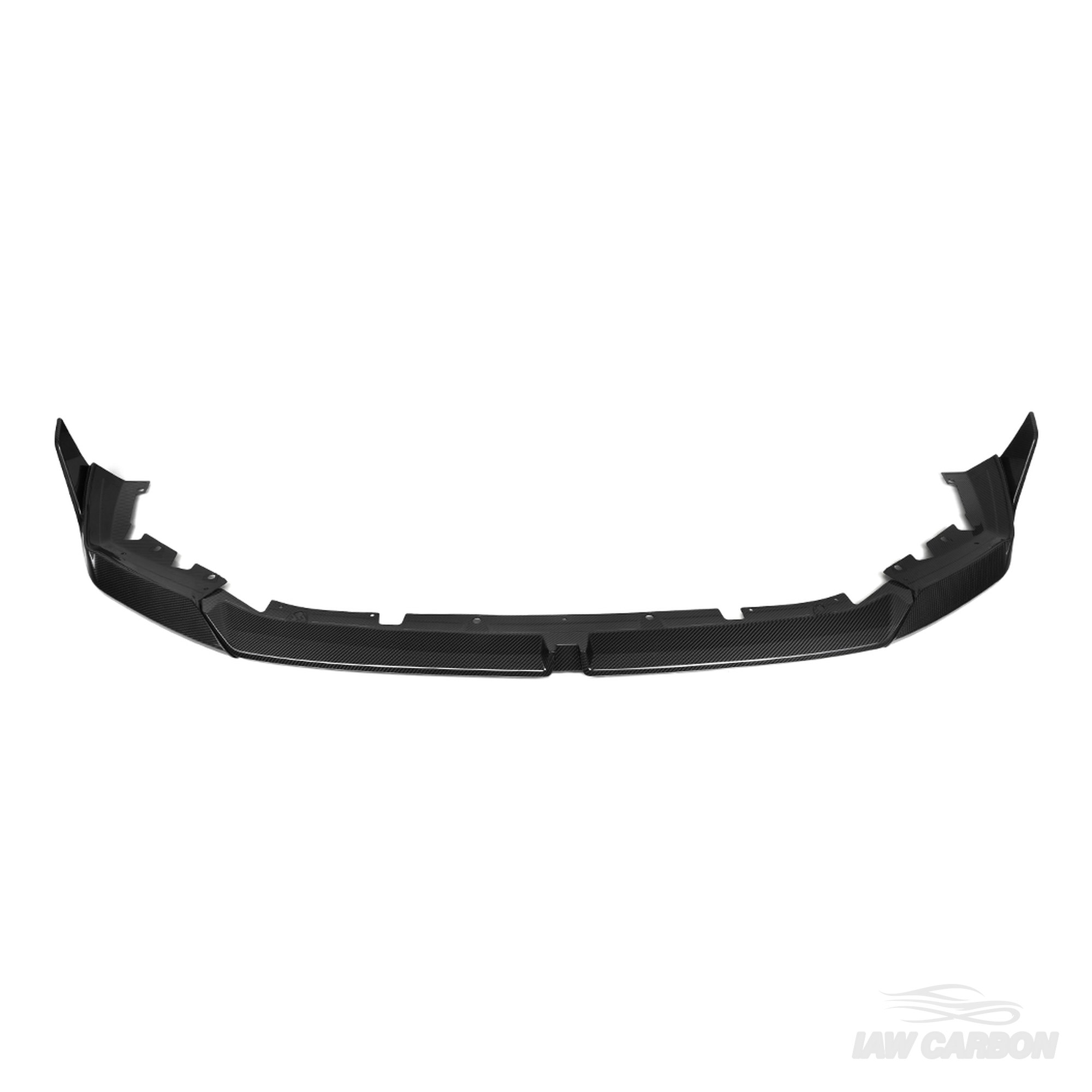 IAW Carbon Competition Style dry carbon fiber front lip for BMW G90 M5 and G99 M5 Touring, front view