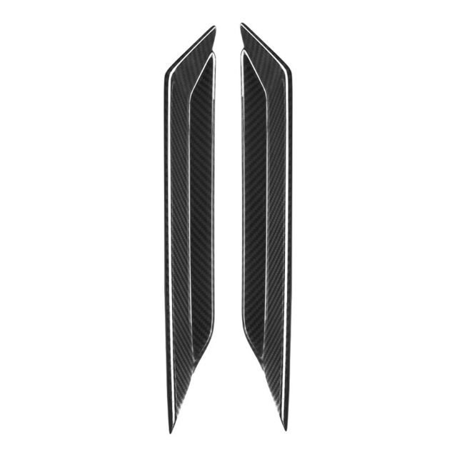 IAW Carbon - Rear Bumper Reflector Delete Covers - BMW M5 G90/99 - Glossy Prepreg Carbon Fiber