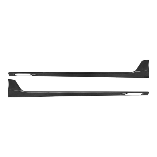 IAW Carbon - Competition Style Side Skirts - BMW M5 G90/99 - Glossy Prepreg Carbon Fiber
