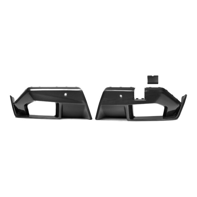 IAW Carbon - MP Style Rear Diffuser - BMW M5 G90/99 - Glossy Prepreg Carbon Fiber