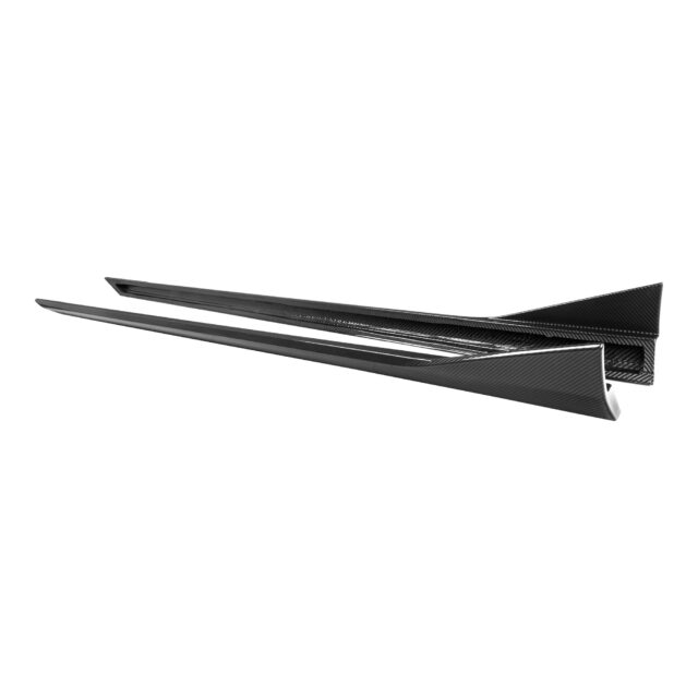 IAW Carbon - MP Style Side Skirts - BMW M5 G90/99 - Glossy Prepreg Carbon Fiber